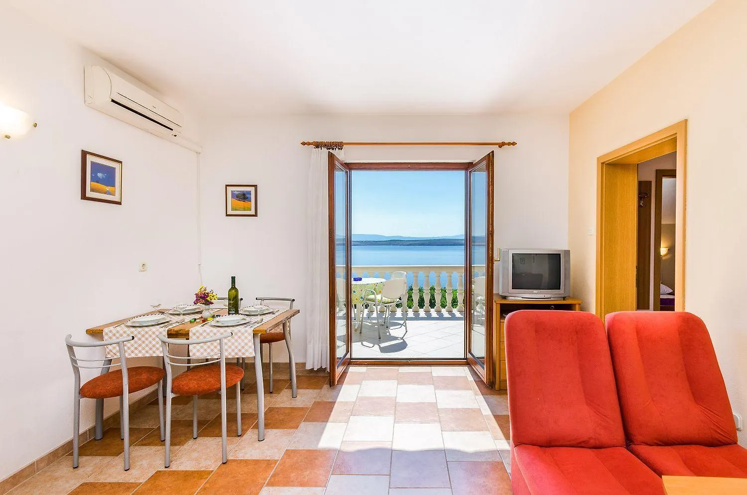 Cozy Apartment Mit Atemberaubenden Meerblick, Bbq Und Nur 500 Meter Zum Strand Dramalj